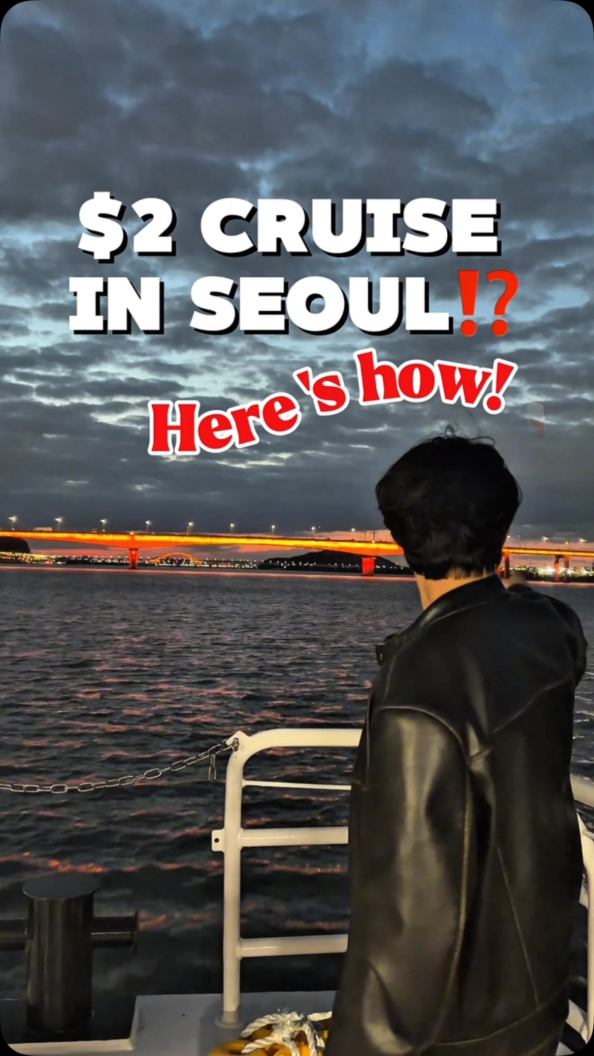 Affordable Hangang River Cruises From Yeouinaru Station