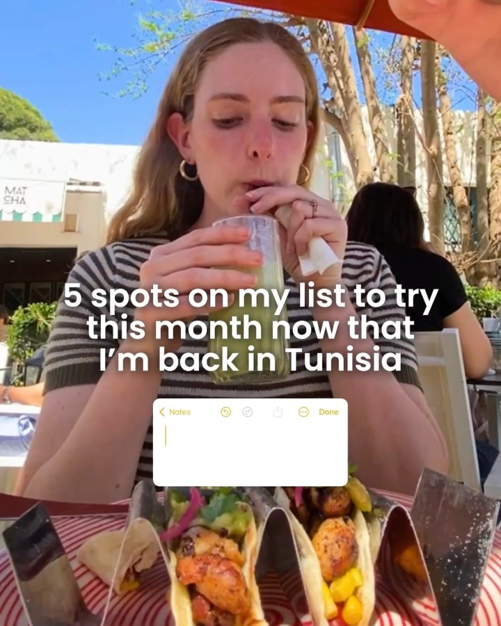 Tunisian Cafes To Visit In September