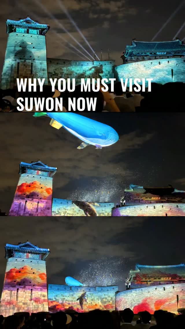 Suwon Fortress Becomes Media Art Canvas