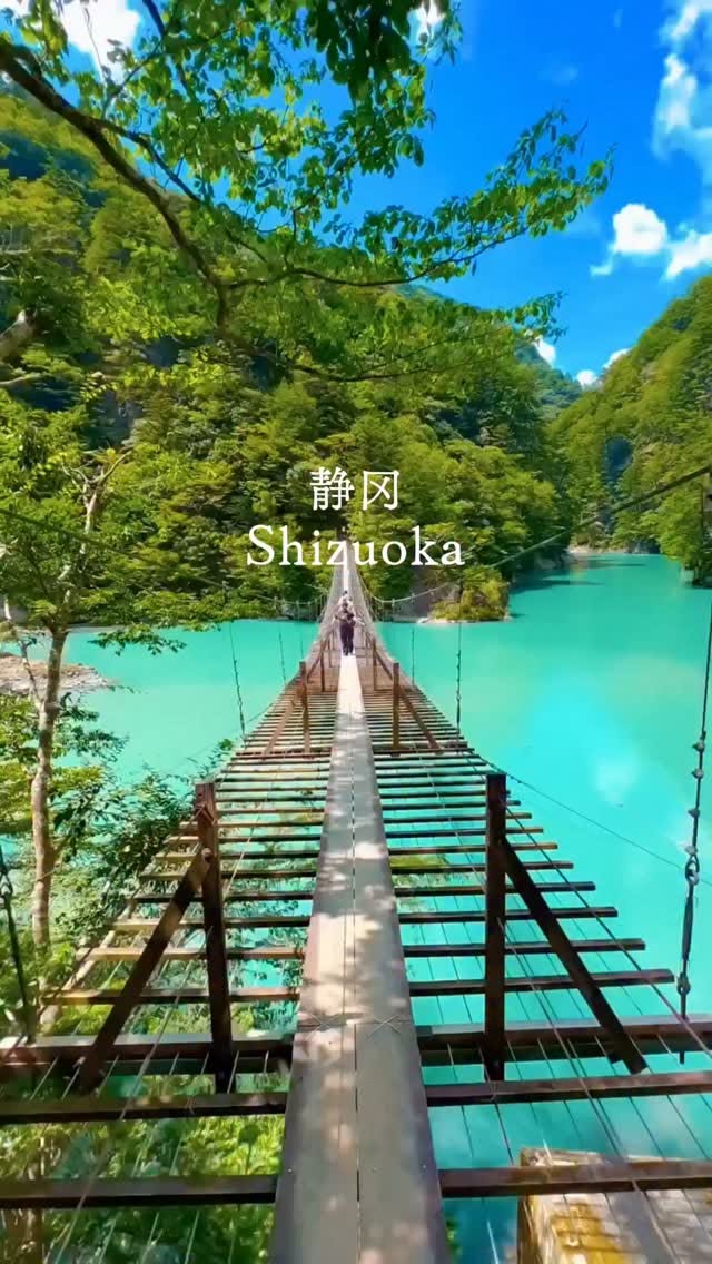 Shizuoka's Dreamlike Suspension Bridge Experience