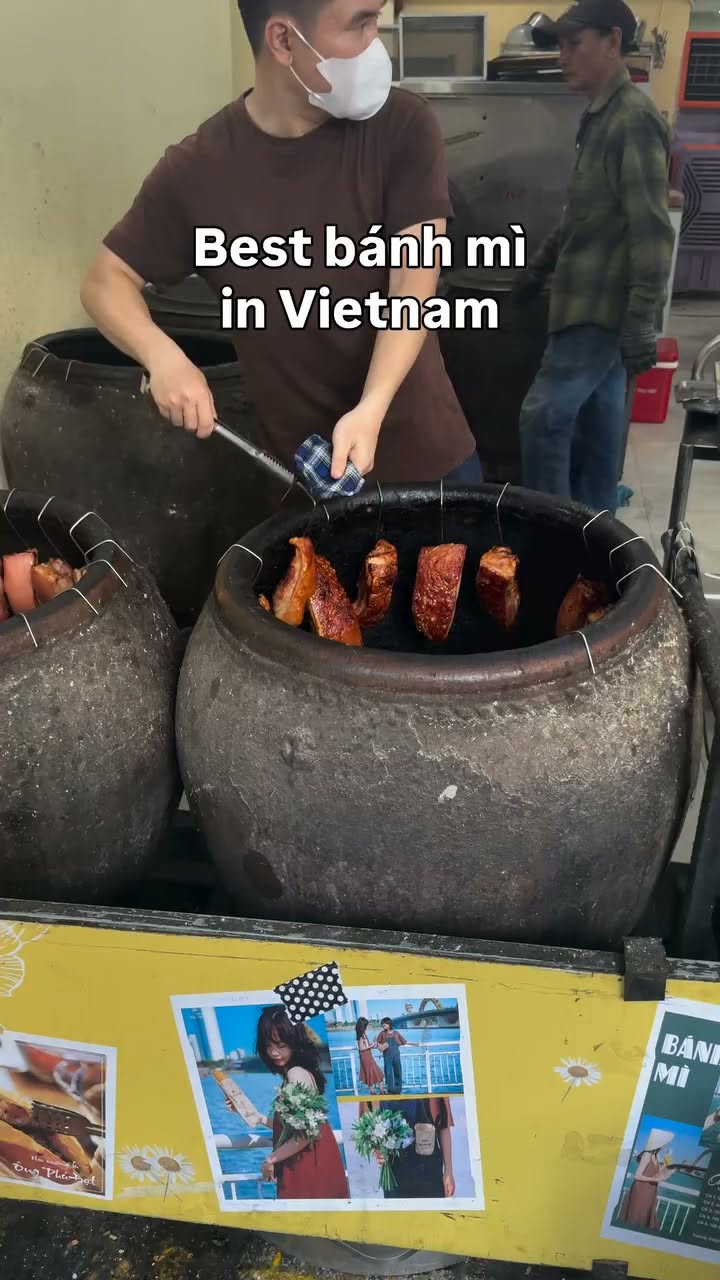 Da Nang's Famous Charcoal-Roasted Pork Banh Mi
