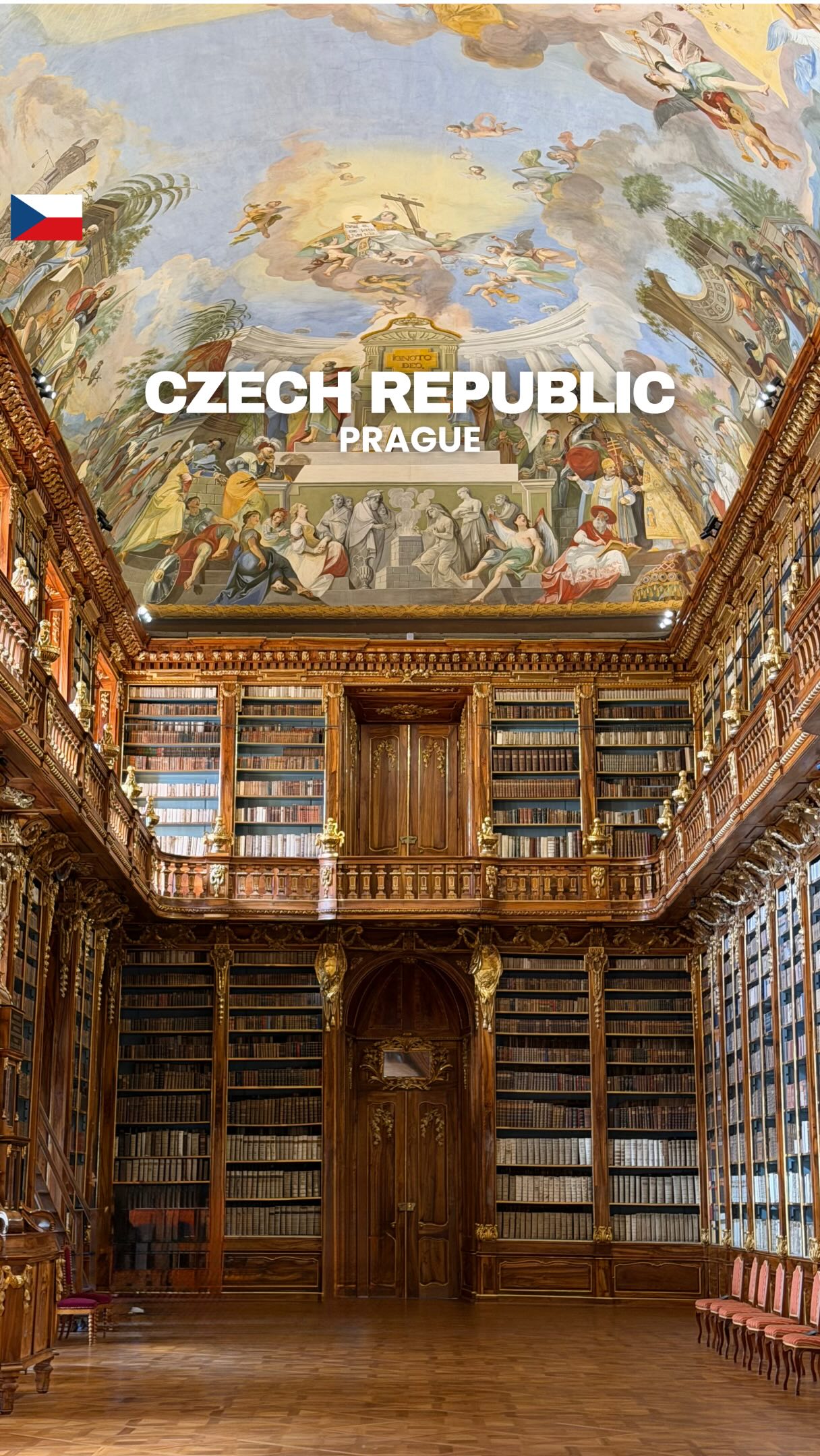 Historic Prague Libraries Offer Baroque Charm