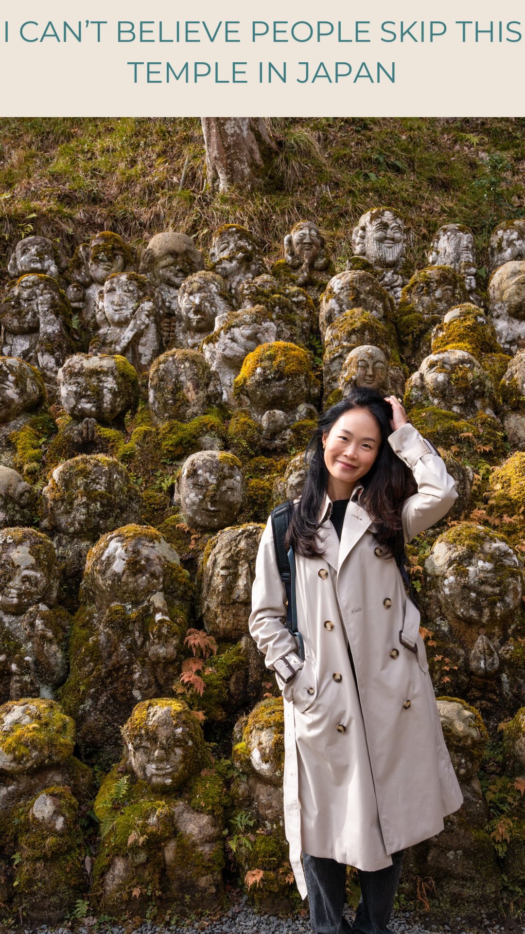 Otagi Nenbutsuji Temple's Charming Stone Statues