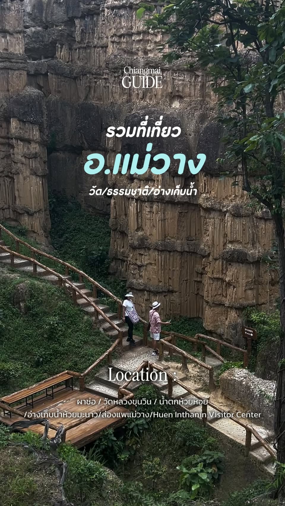 Mae Wang District's Natural and Spiritual Destinations