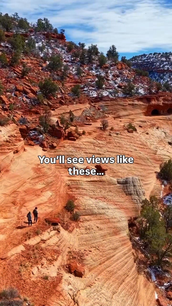 Sand Caves Hike In Utah