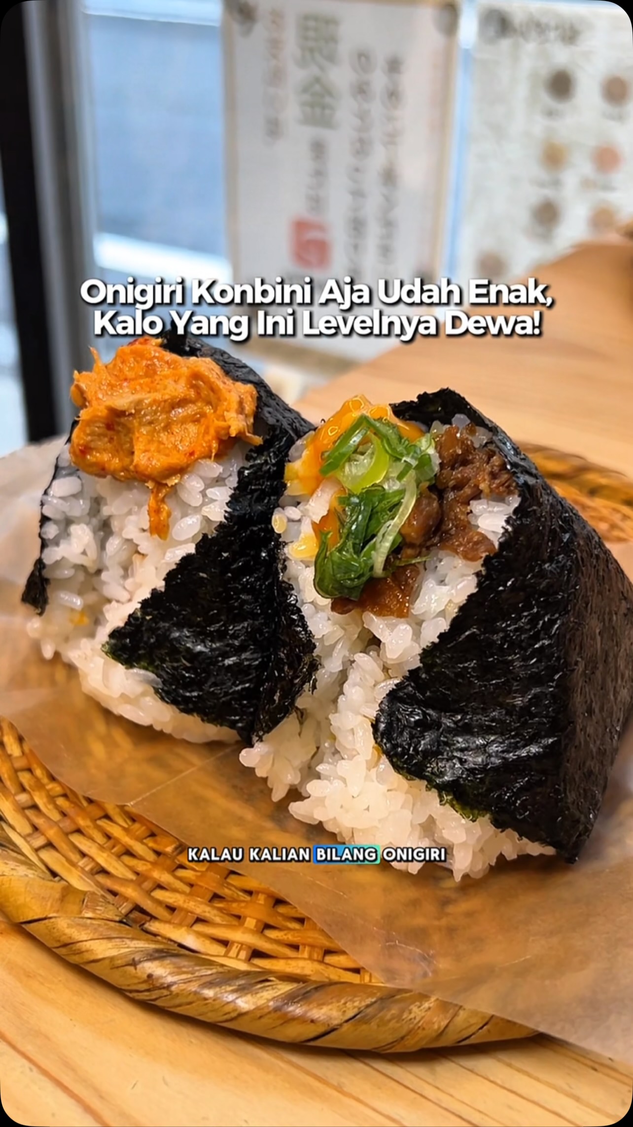 Tokyo Onigiri Shop Serves Fresh, Handmade Rice Balls