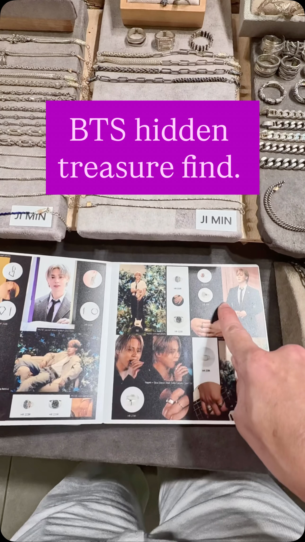 Vintage Shopping For BTS Jewelry in Sinsadong