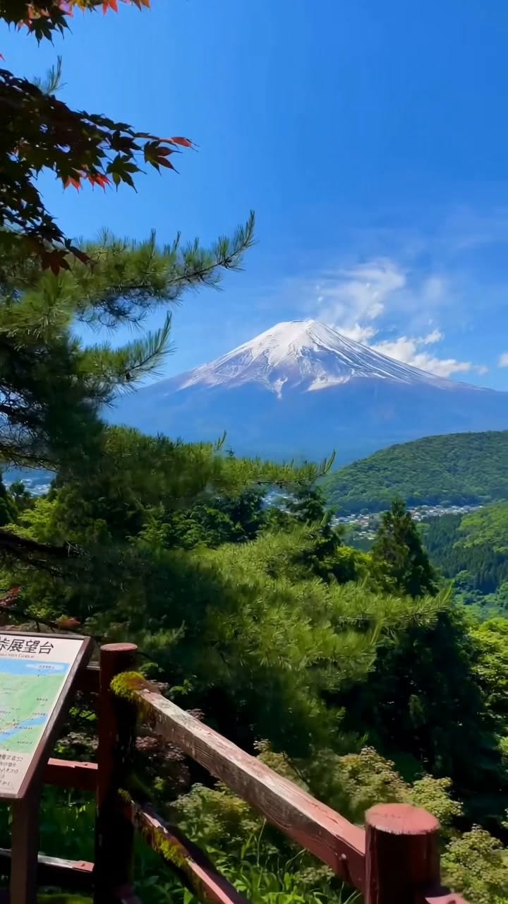 Mount Fuji and Otome Pass
