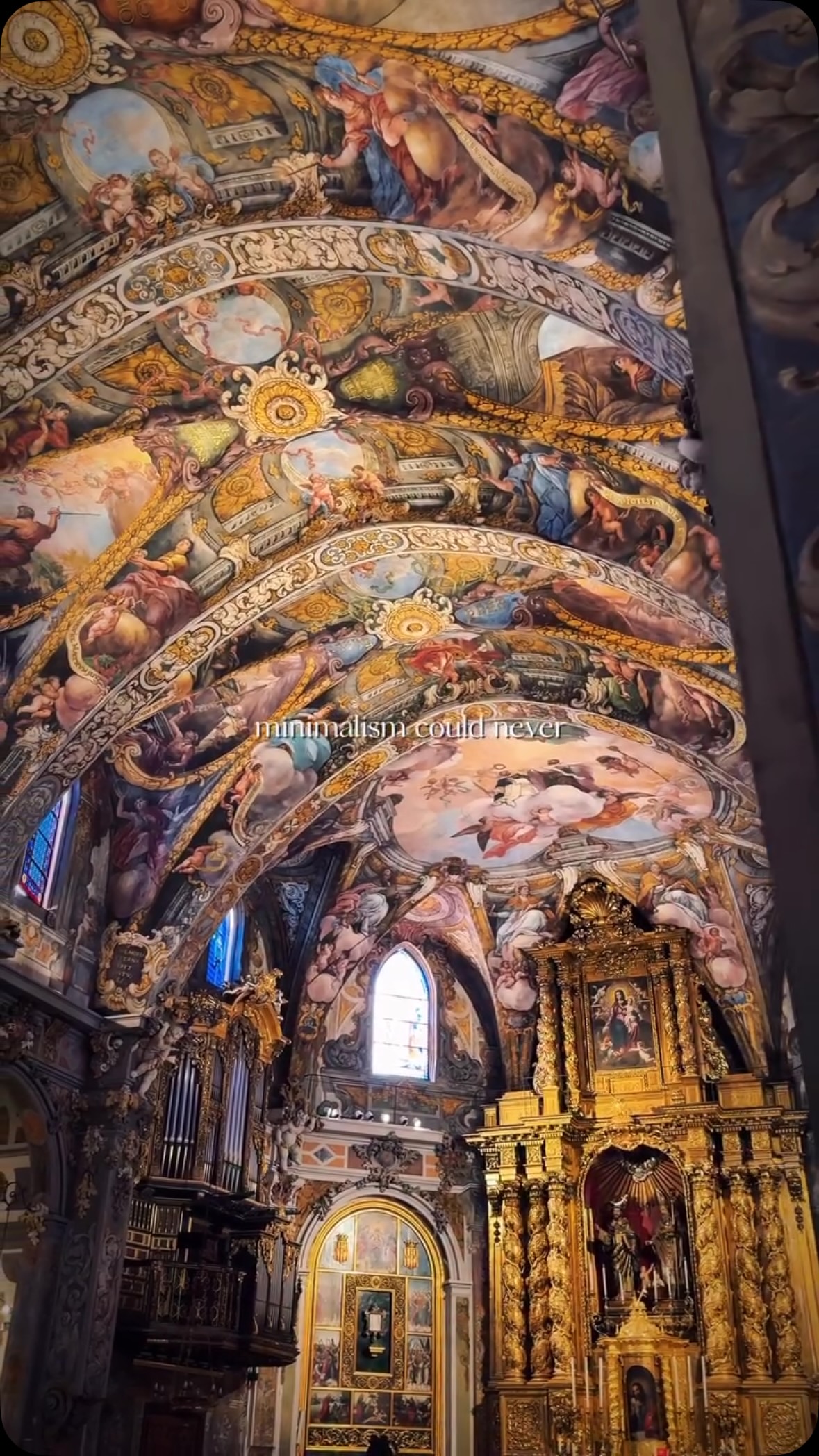 Impressive Interior Of San Nicolas Church In Valencia