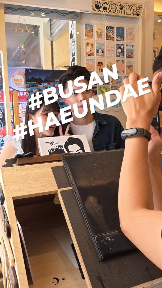 Haeundae Market and Caricature Shop
