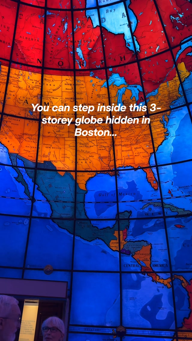 Boston's Mapparium: A Stained-Glass Globe