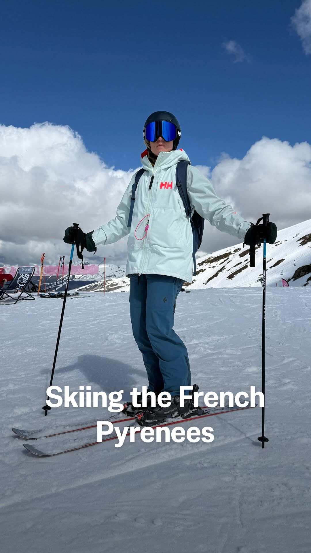 Skiing in the French Pyrenees with Milo by Mountains