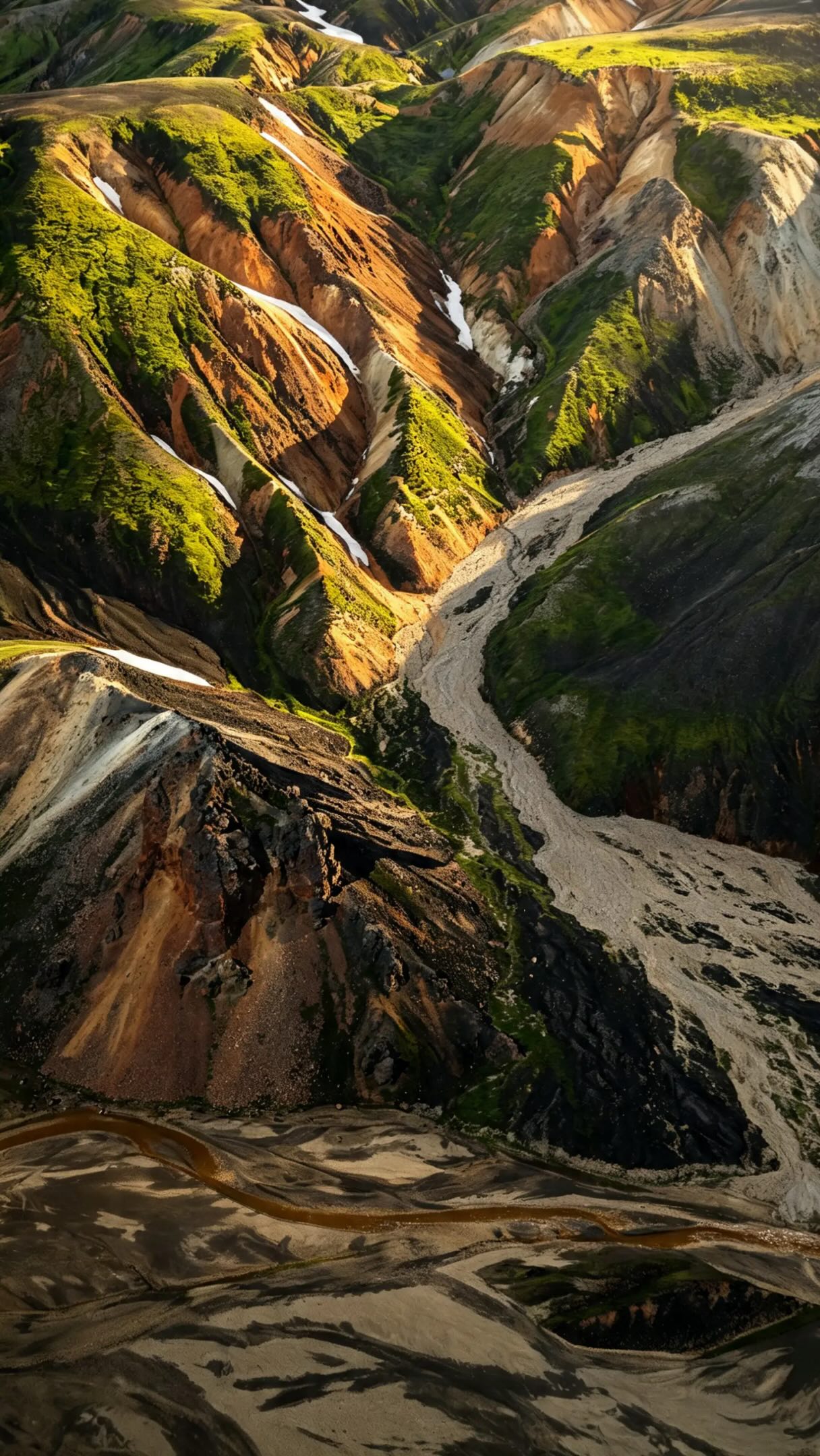 Iceland's Rainbow Mountains and Nature Reserve