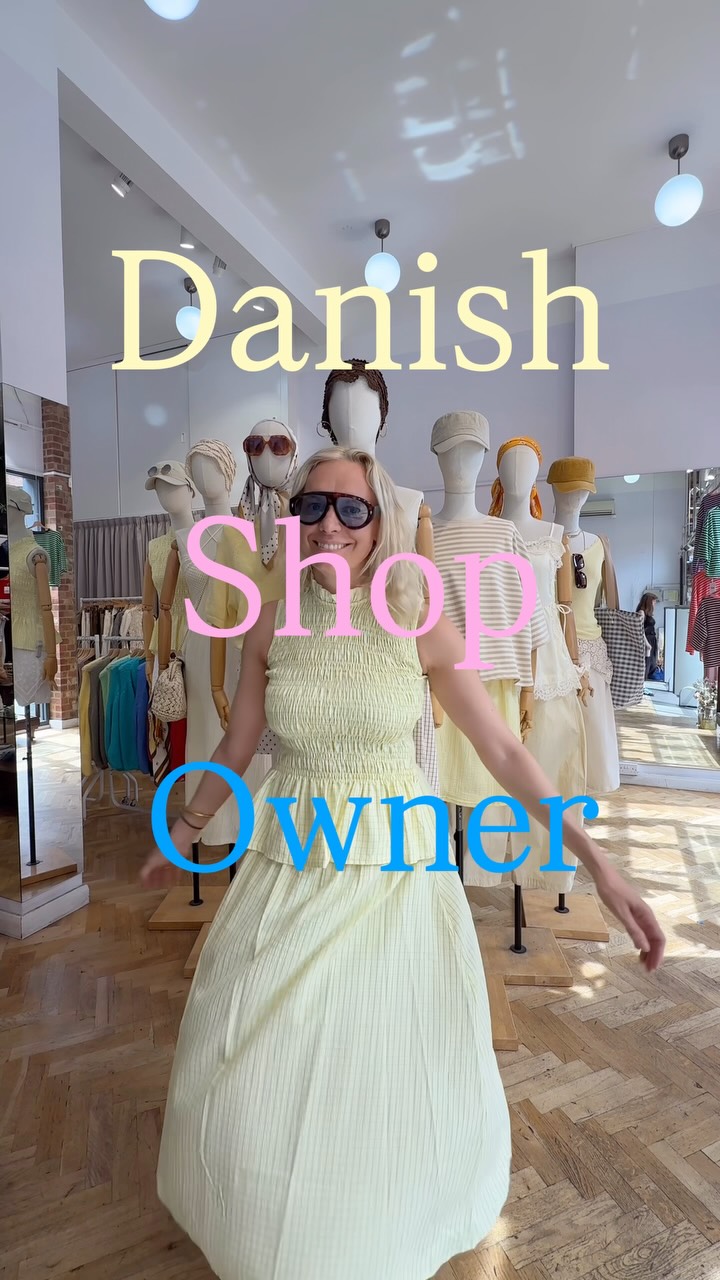 Danish Shop Owner Opens Colorful Boutique in East London