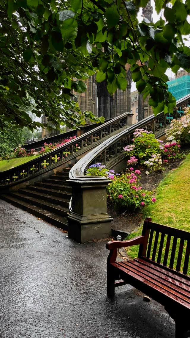 Scott Monument And Princes Street Gardens