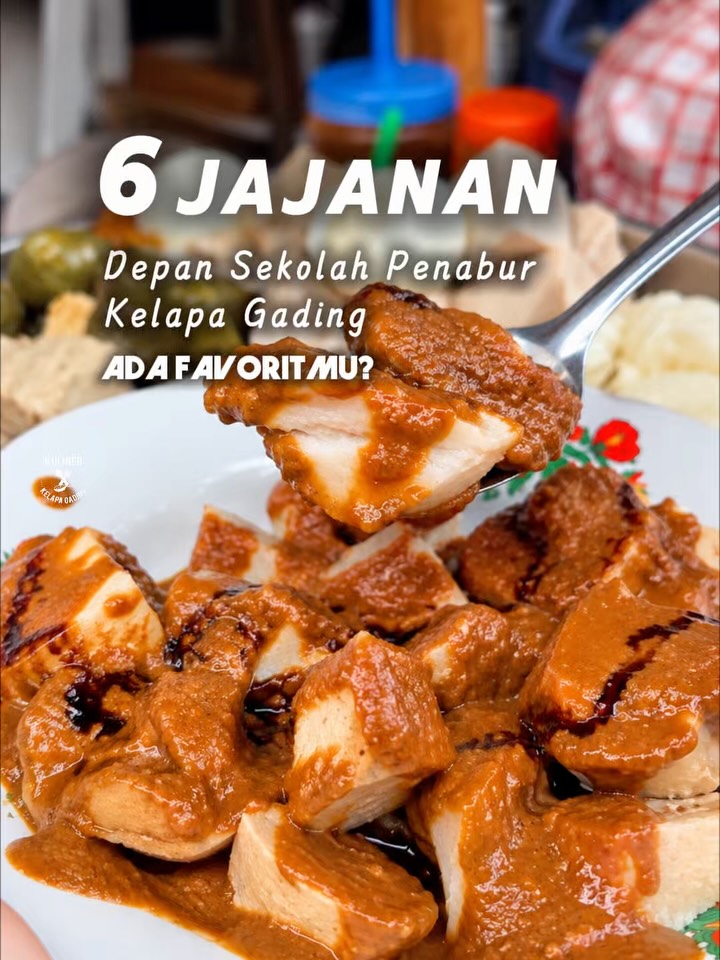 Street Food and Snacks Around Penabur Kelapa Gading