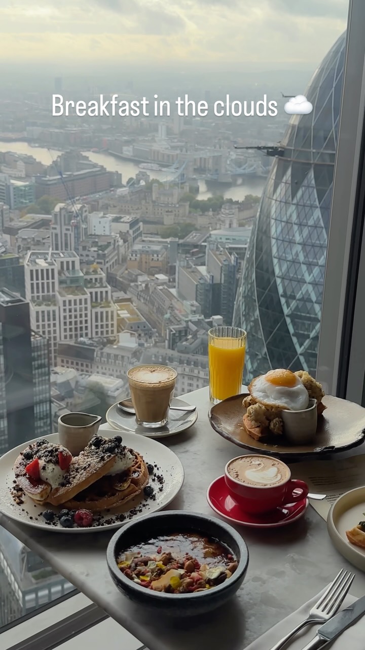 London Landmarks Offer Cloud-High Breakfast Views