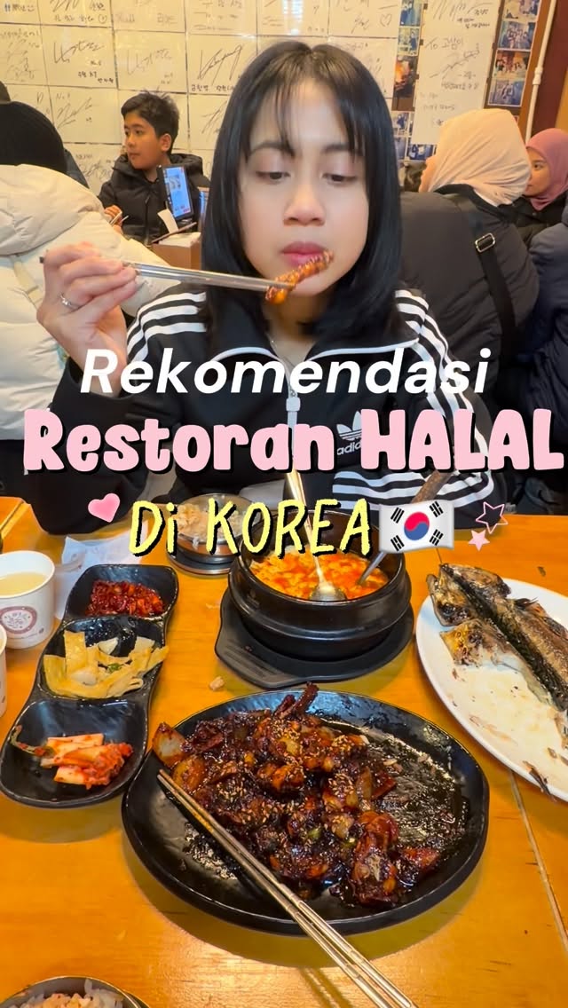 Halal Korean Restaurant Popular with Tourists