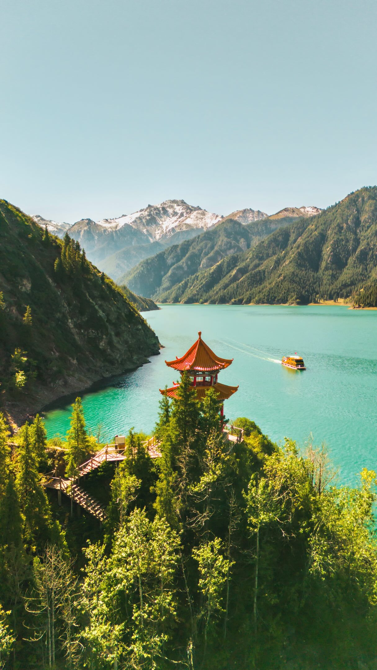 Central Asian Destinations With Glaciers And Ruins