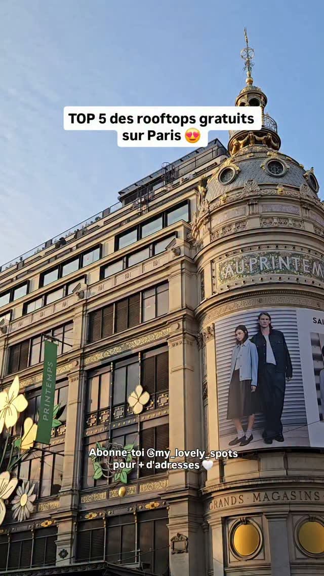 Paris's Best Free Rooftop Views