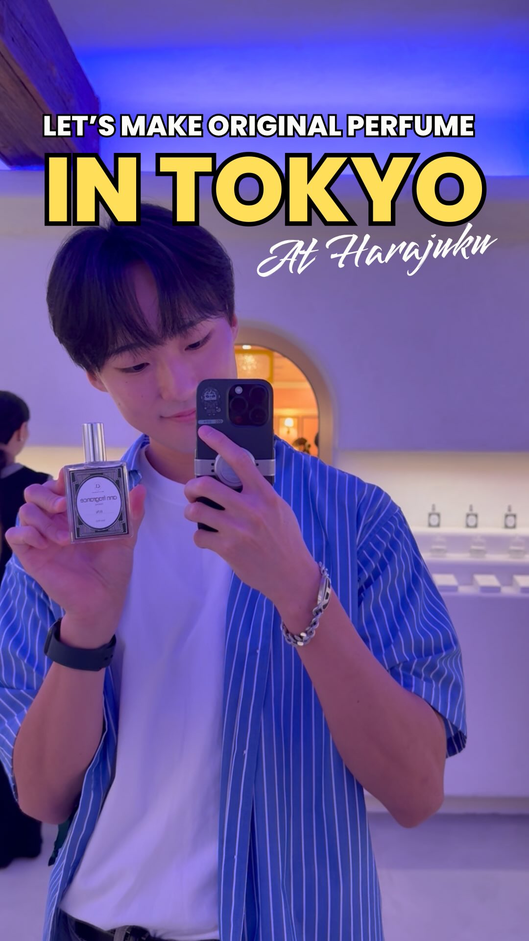 Custom Fragrance Creation in Tokyo's Omotesando