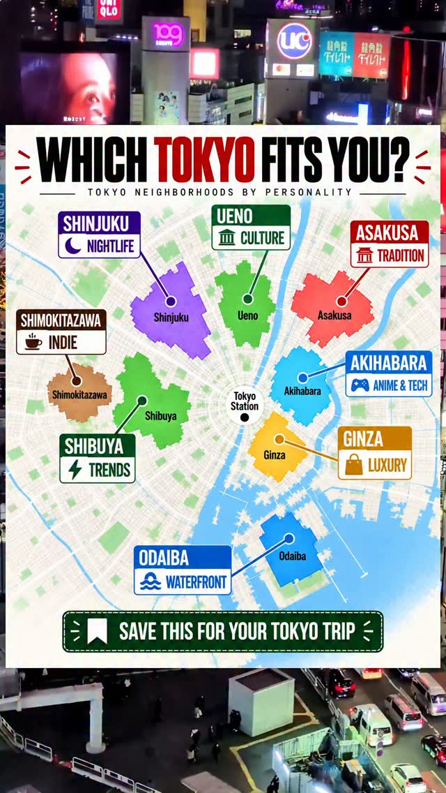 Explore Diverse Tokyo Neighborhoods And Their Unique Vibes