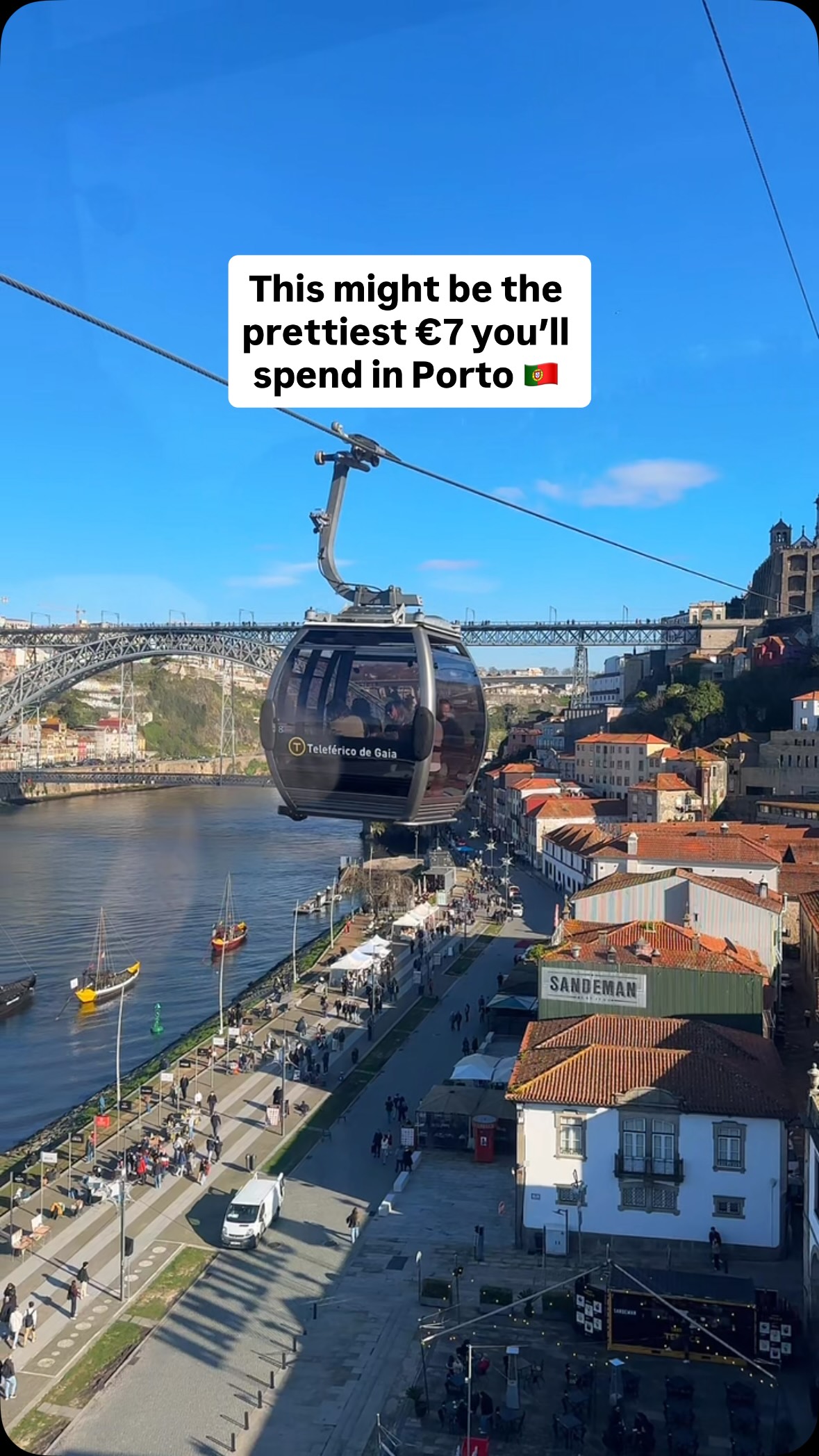 Gaia Cable Car Offers Stunning Views Over Porto