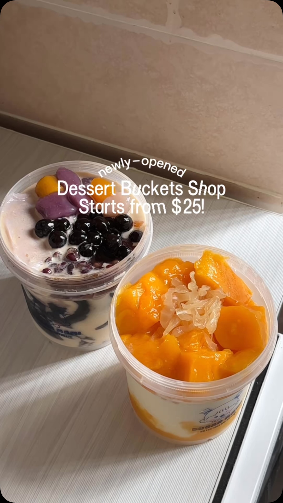 Affordable Dessert Buckets With Generous Toppings