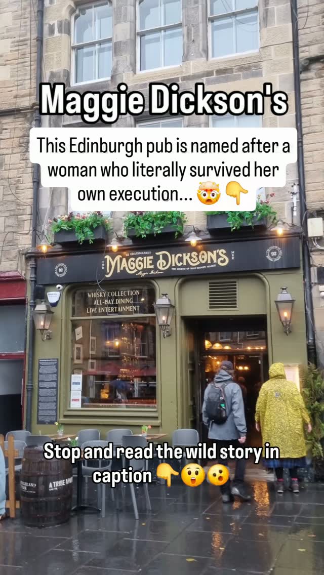 Grassmarket Pubs and the Tale of Half-Hangit Maggie