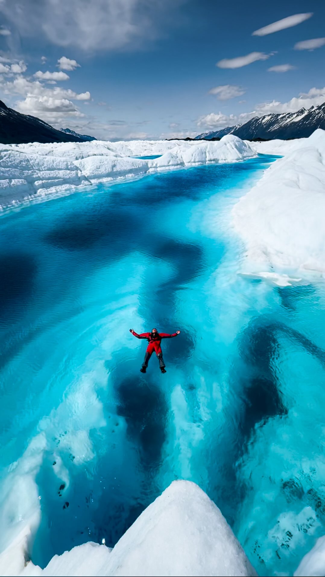 Helicopter Ride to Knik Glacier Swim