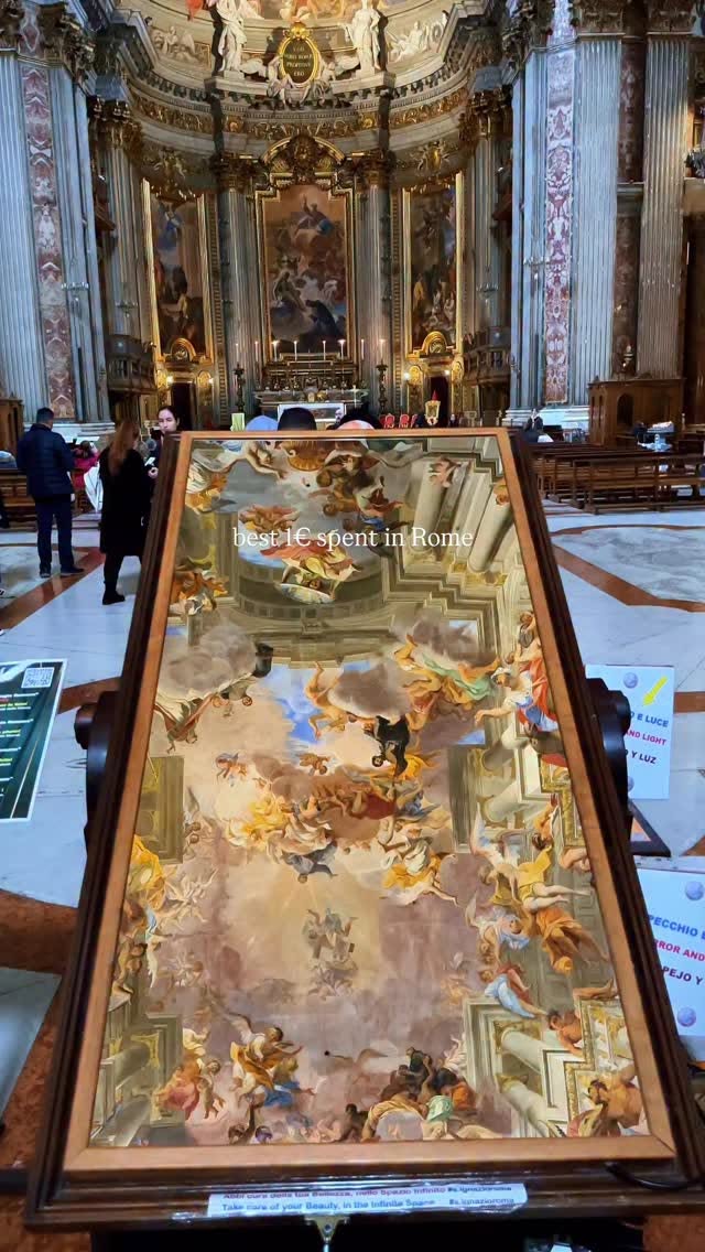 Rome's Church Of Saint Ignatius Has Incredible Ceiling Art