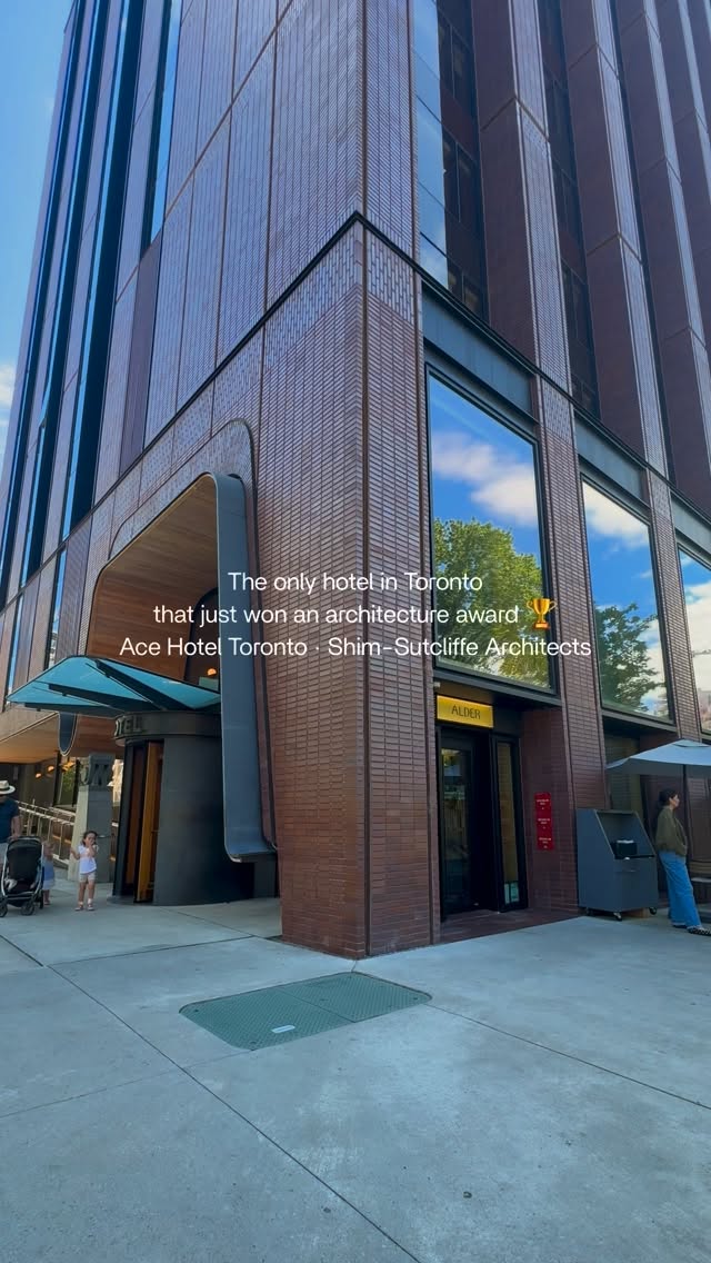 Ace Hotel Toronto Wins Prestigious Architecture Award