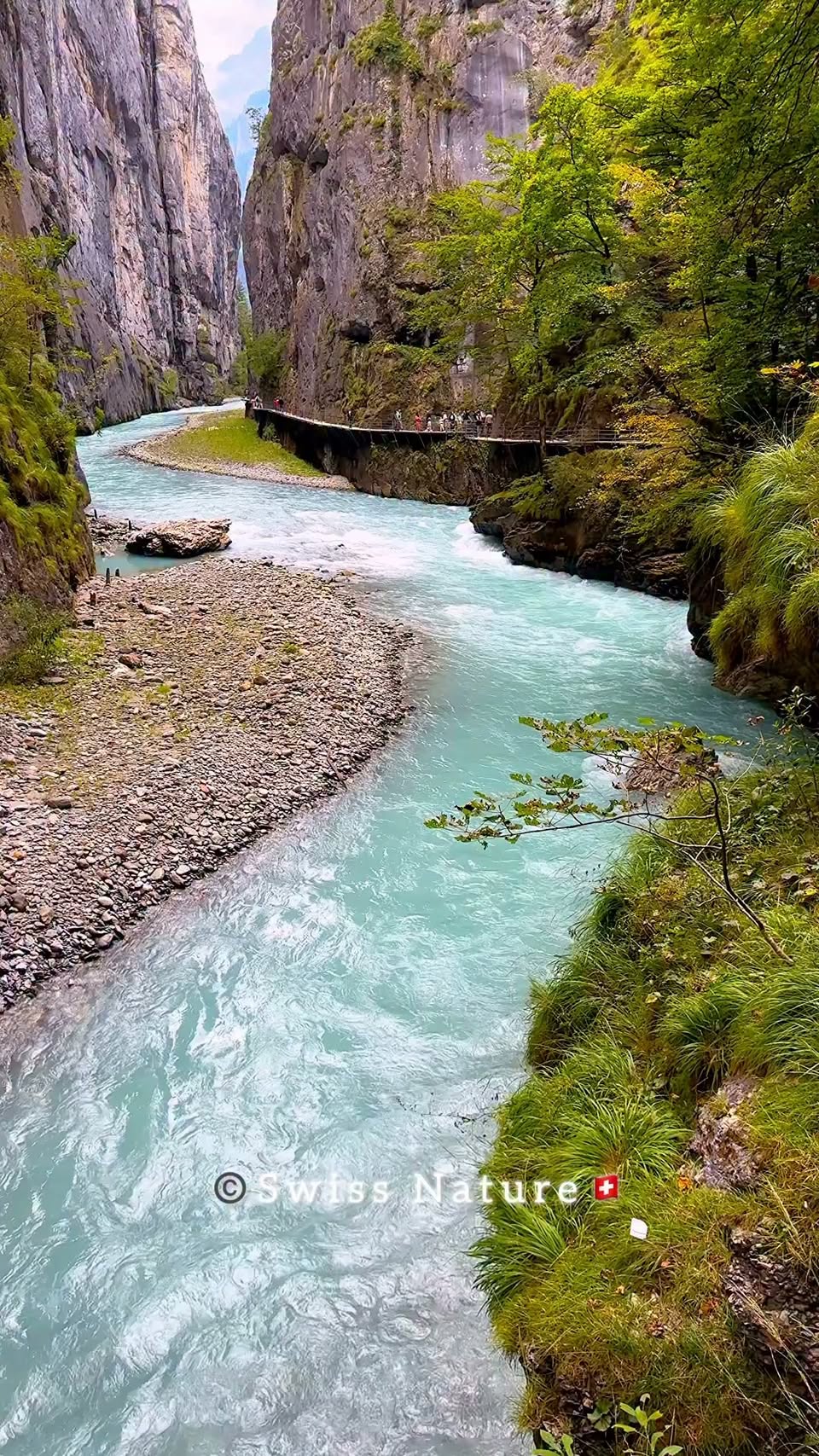 Aare Gorge's Natural Beauty