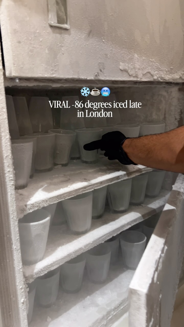 London's Viral Super Cold Latte