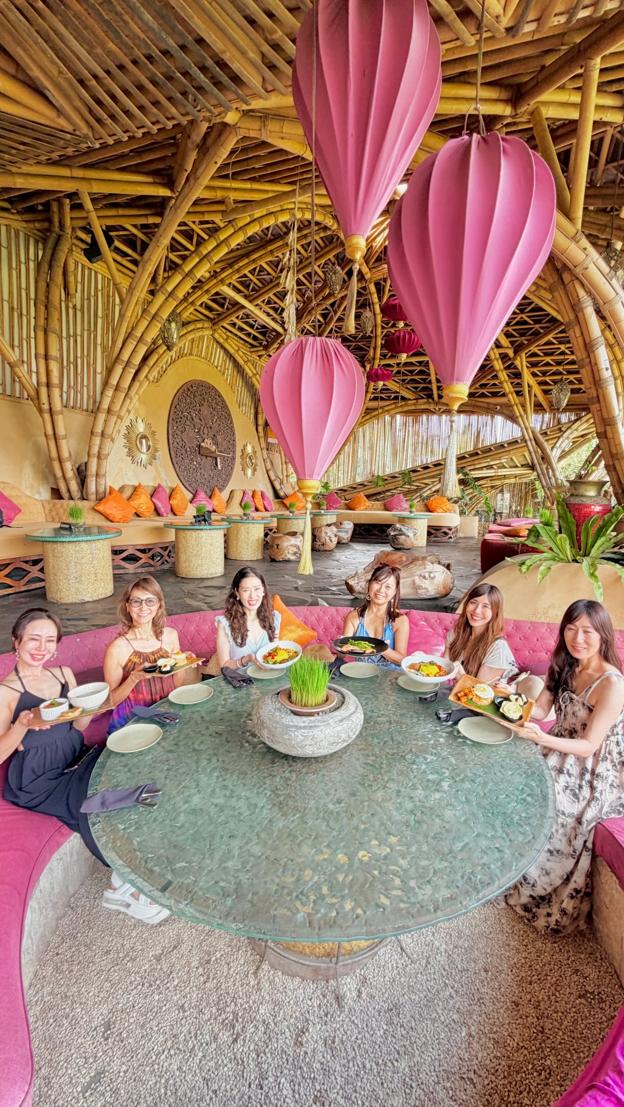 Ubud's Pink Bamboo Restaurant For Instagrammable Meals