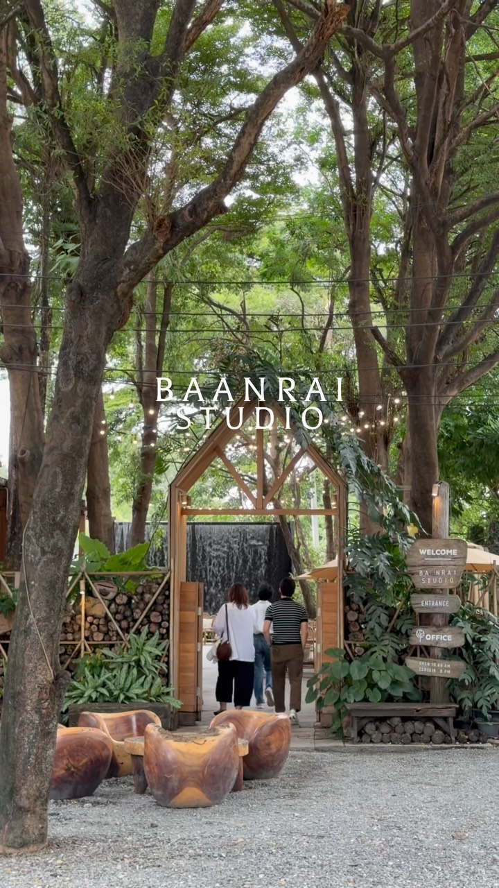 Baanrai Studio: Farm Cafe With Waterfall