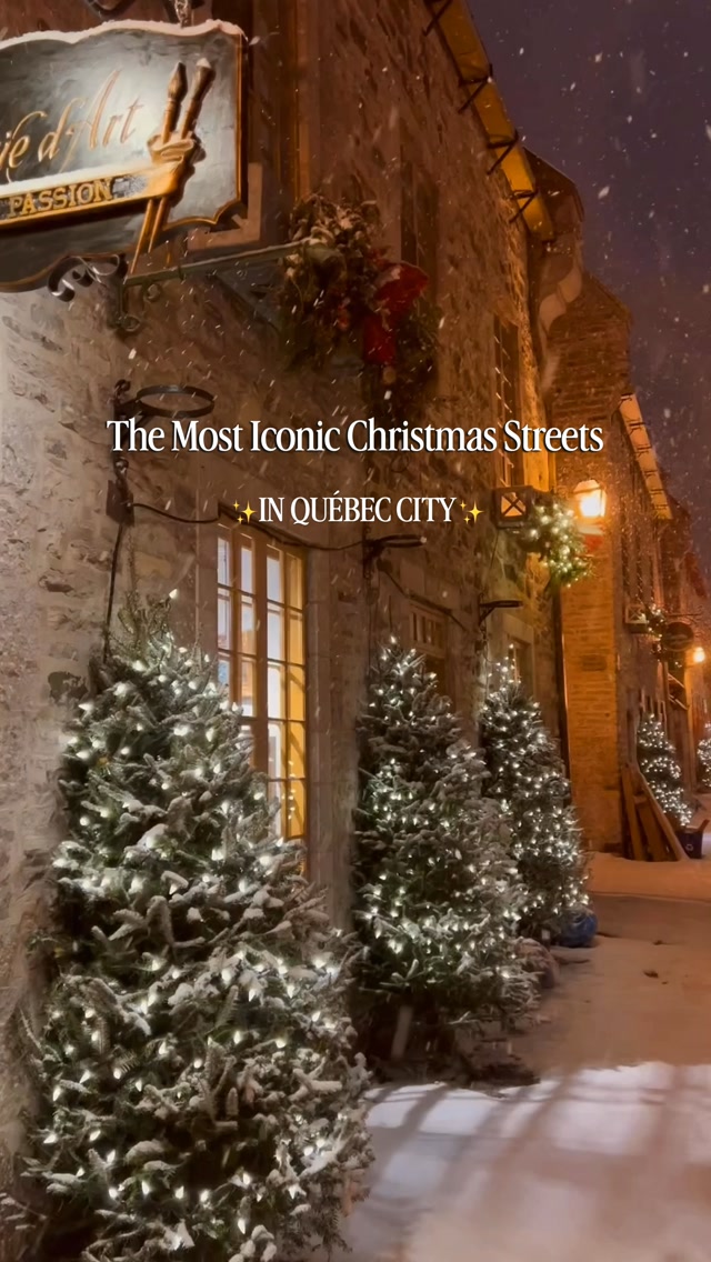 Old Québec's Most Festive Streets and Sites