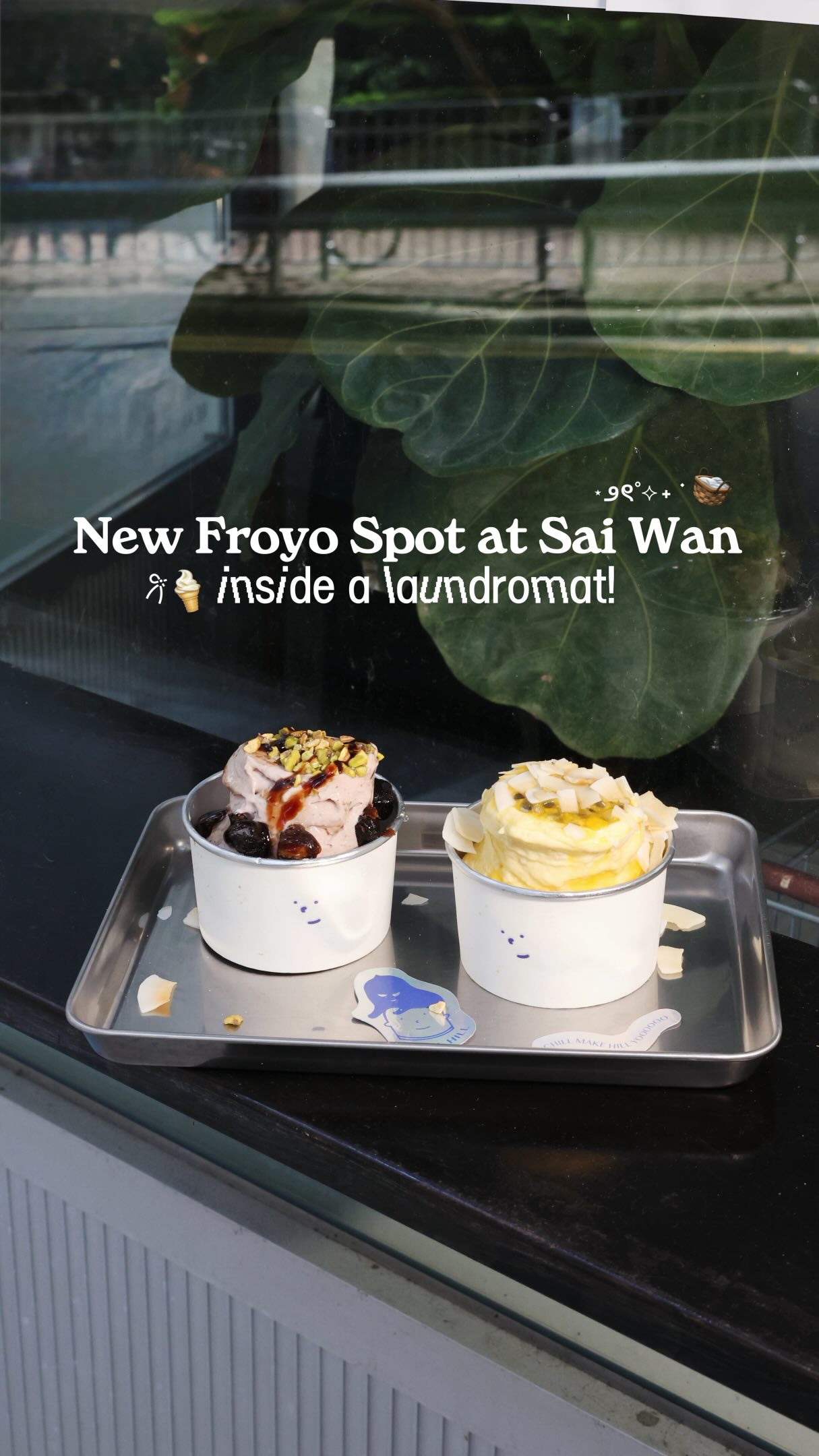 Froyo Shop Opens Inside Hong Kong Laundromat