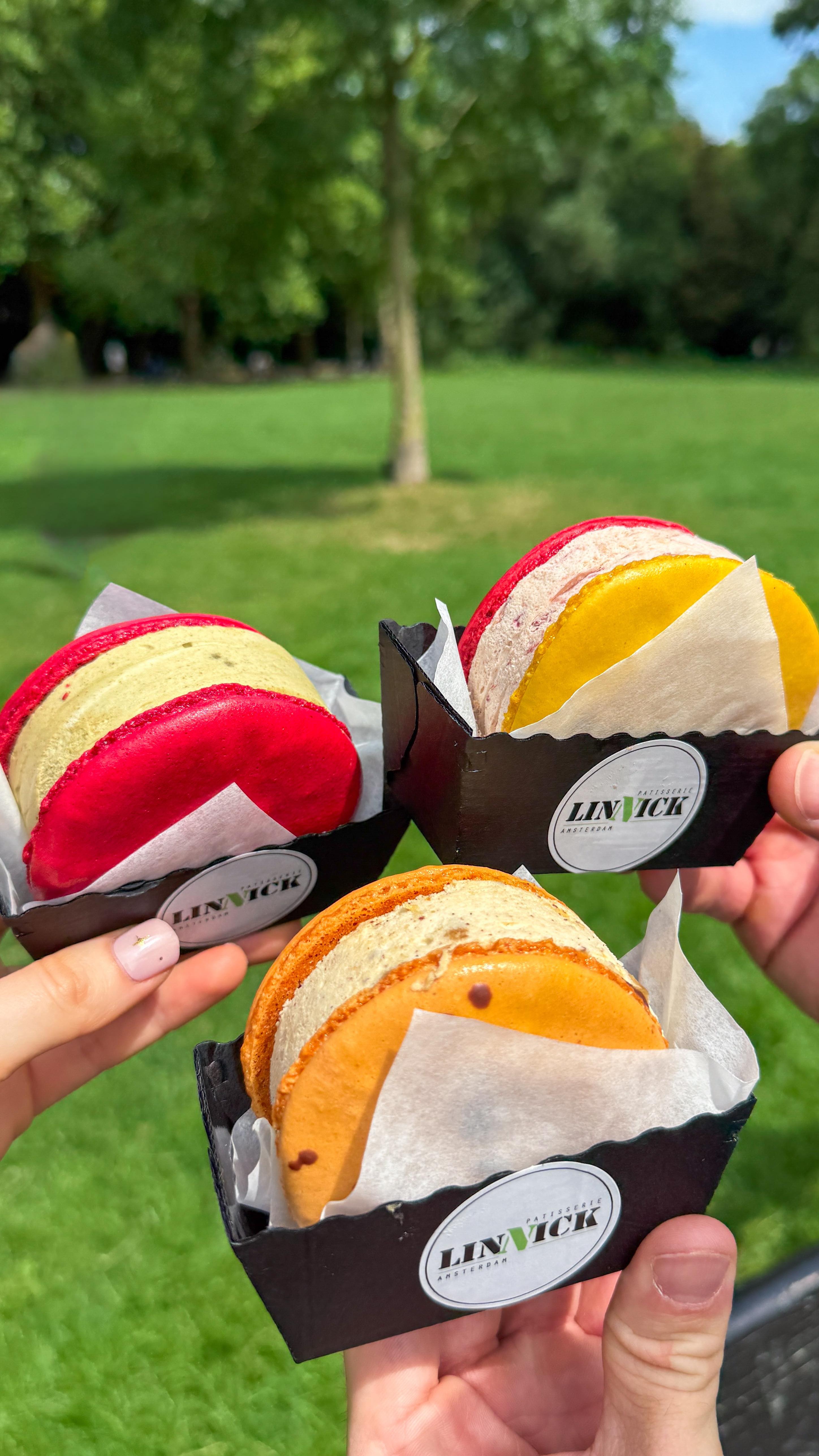 Amsterdam Patisserie Ice Cream Macarons