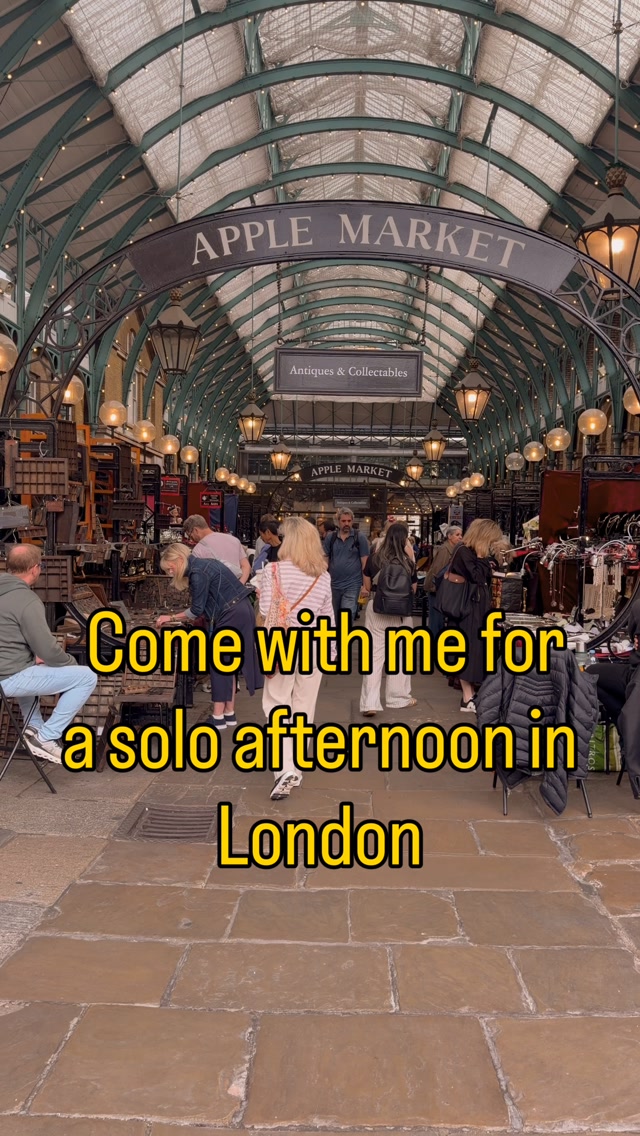 Covent Garden Exploration: Cafes, Markets, and Italian Food