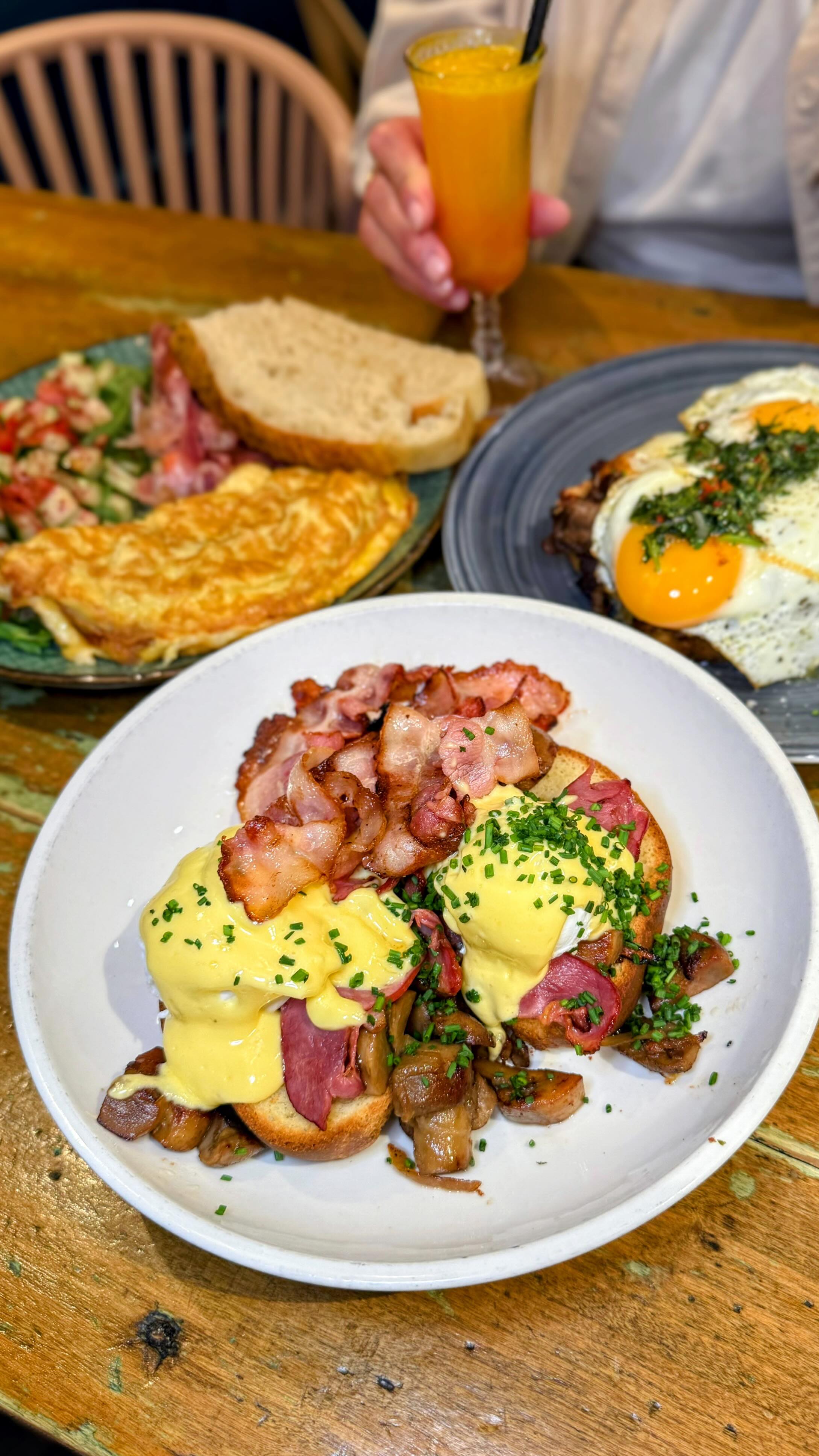Amsterdam Egg Cafe Serves Benedicts and Baked Goods