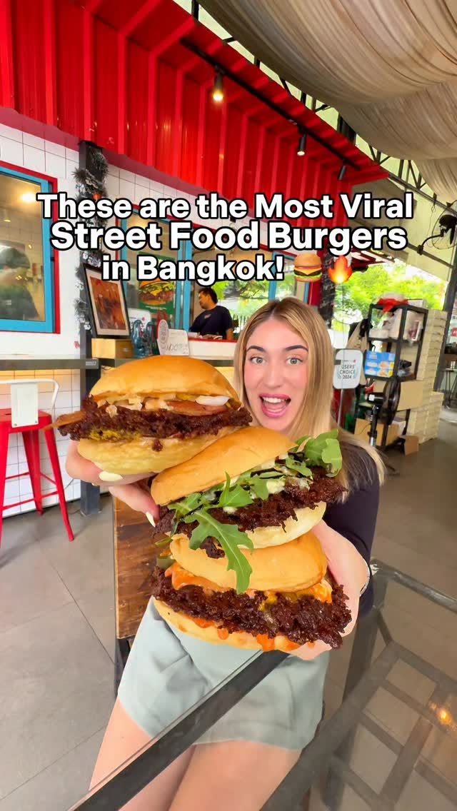 Bangkok's Viral Smash Burgers