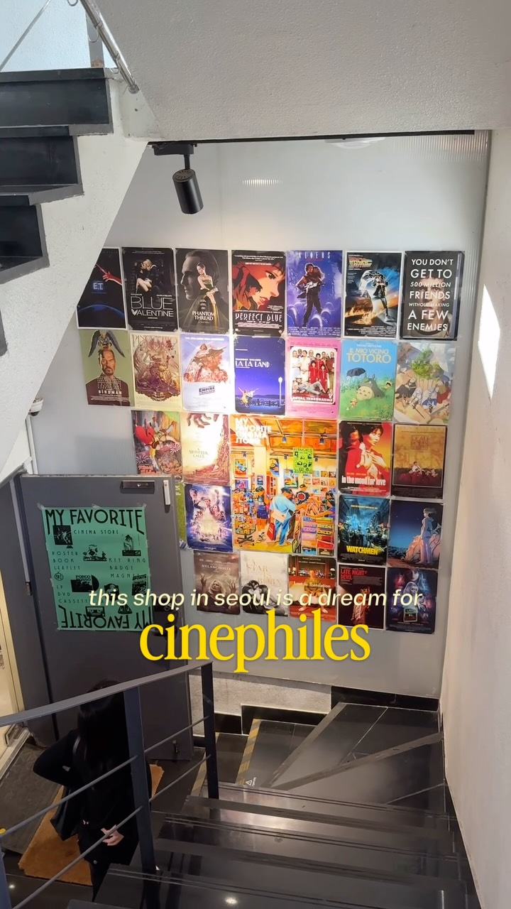 Seoul's Favorite Cinema Store for Movie Lovers