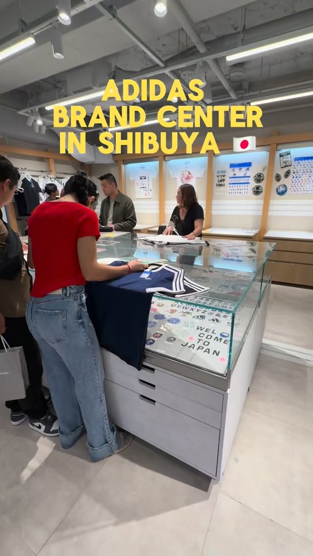Adidas Brand Center Shibuya Showcases Exclusive Merchandise