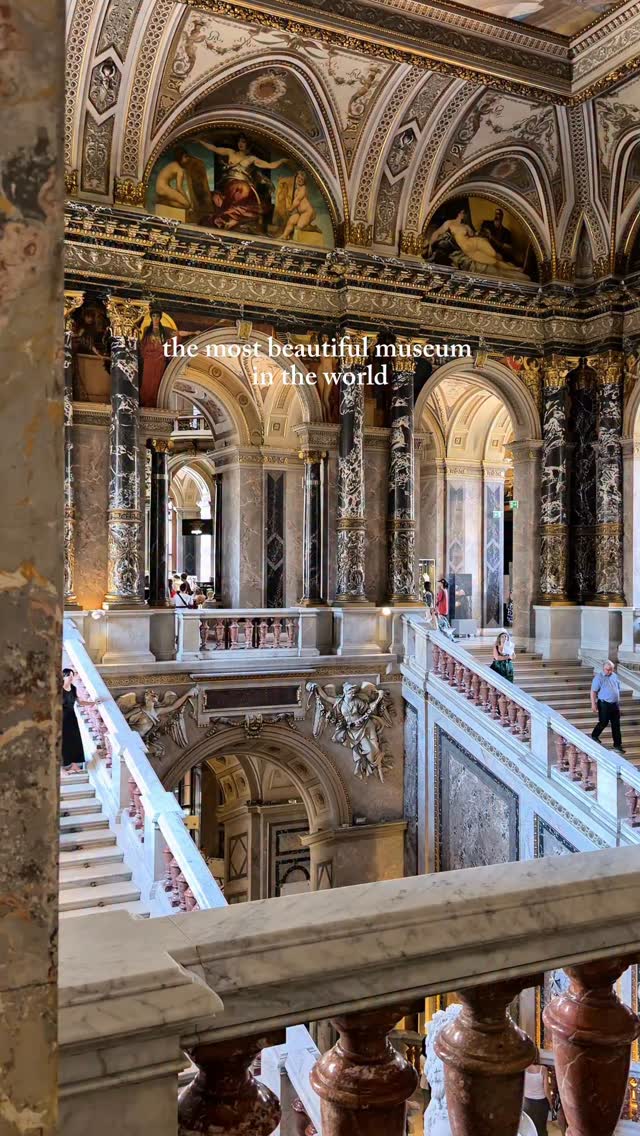 Kunsthistorisches Museum's Grand Architecture And Cafe