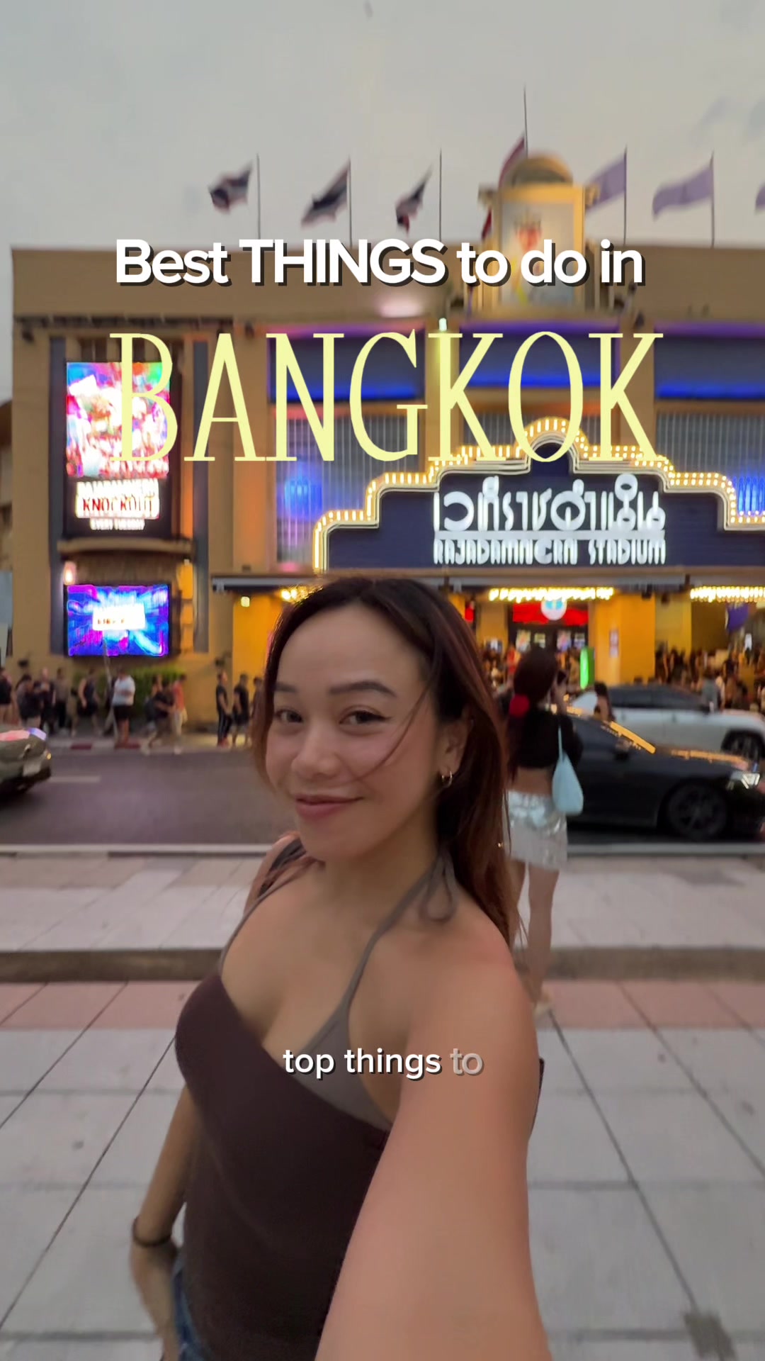 Explore Bangkok's Markets, Stadiums, and Streets