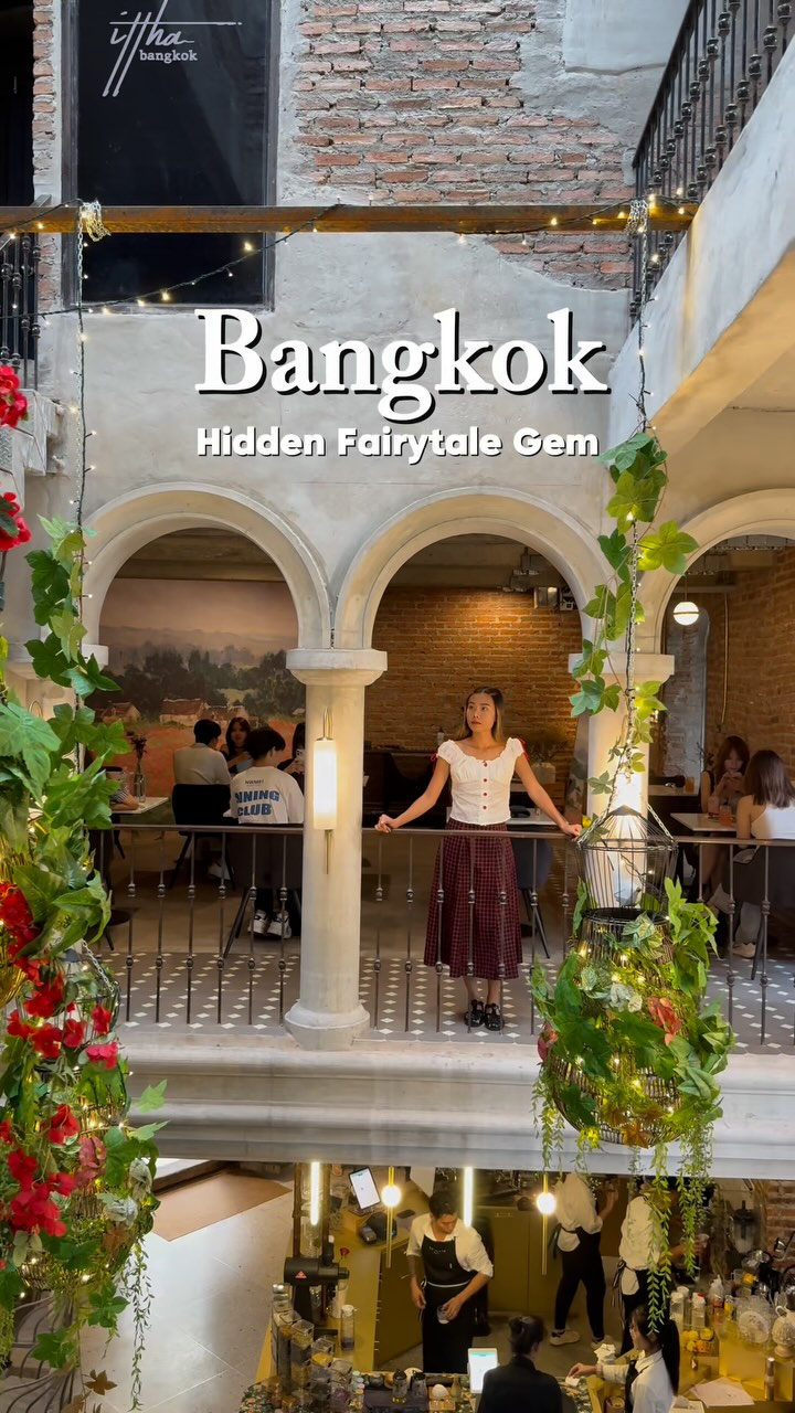 Fairytale European-Inspired Cafe in Bangkok