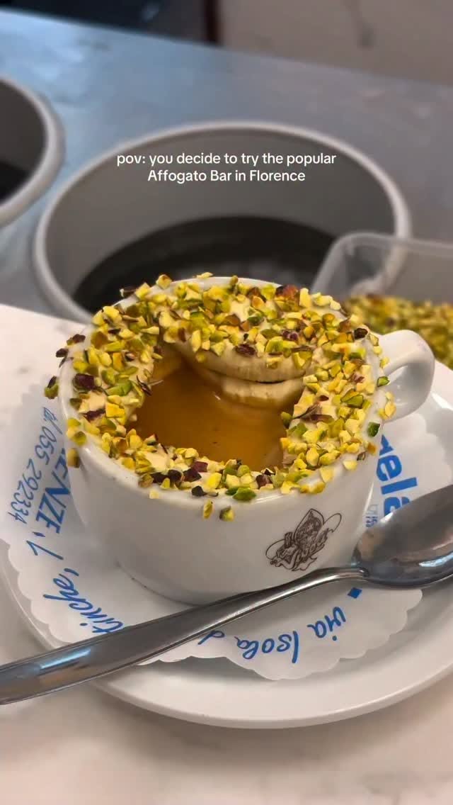 Florence's Historic Wine Windows and Affogato Bar