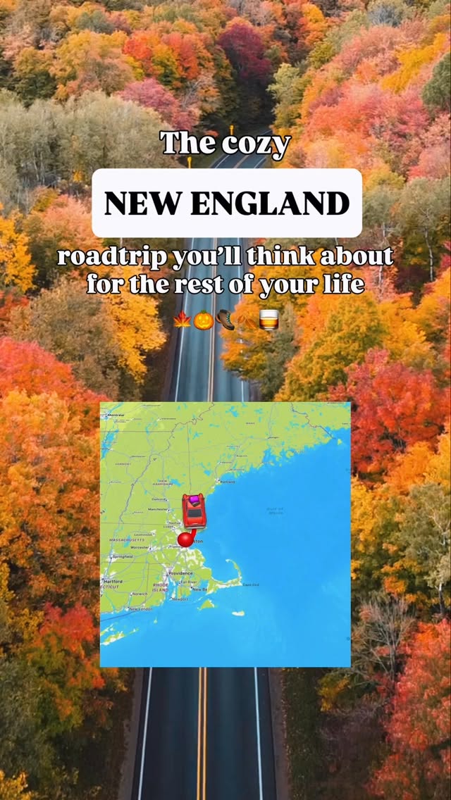 New England Fall Foliage Road Trip Itinerary