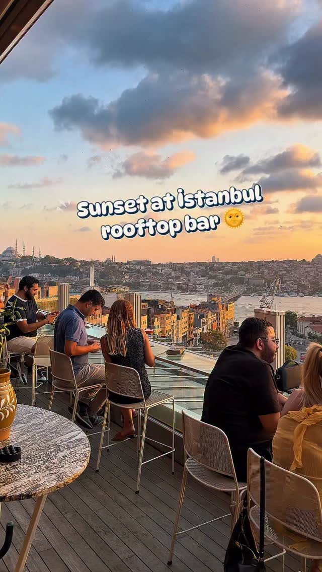 Istanbul Rooftop Bars With Sunset Views